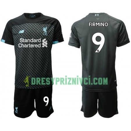 Fotbalový Komplet Liverpool FIRMINO 9 Dětské Alternativní 2019-2020 Krátký Rukáv (+ trenýrky)